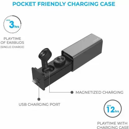 Noise Shots Sport True Wireless Bluetooth Headset (Black, True Wireless) Noise Shots Sport True Wireless Bluetooth Headset (Black, True Wireless)